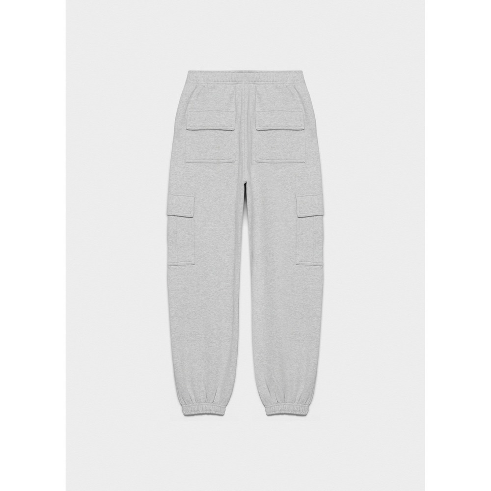 Aritzia  Mega Cargo Sweatpants Light gray Cozy Fleece Small athletic Athleisure